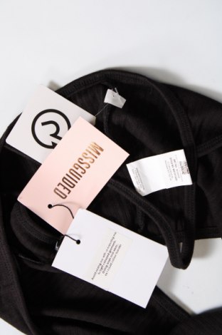 Γυναικείο αμάνικο μπλουζάκι Missguided, Μέγεθος L, Χρώμα Μαύρο, Τιμή 3,46 €
