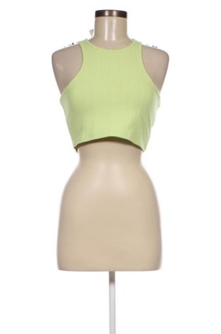 Γυναικείο αμάνικο μπλουζάκι Monki, Μέγεθος M, Χρώμα Πράσινο, Τιμή 3,72 €