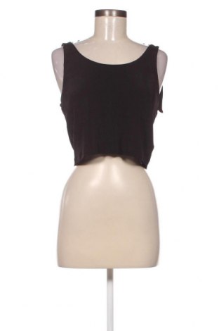 Γυναικείο αμάνικο μπλουζάκι Monki, Μέγεθος XL, Χρώμα Μαύρο, Τιμή 3,23 €