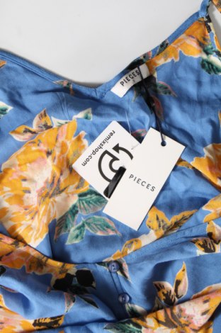 Γυναικείο αμάνικο μπλουζάκι Pieces, Μέγεθος S, Χρώμα Πολύχρωμο, Τιμή 5,57 €