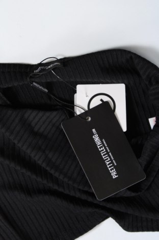 Γυναικείο αμάνικο μπλουζάκι Pretty Little Thing, Μέγεθος M, Χρώμα Μαύρο, Τιμή 2,81 €