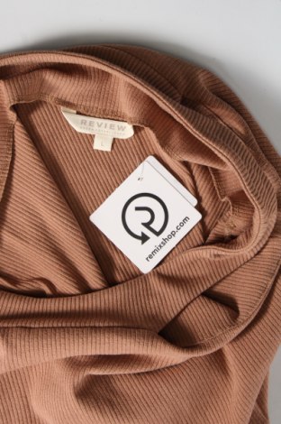 Γυναικείο αμάνικο μπλουζάκι Review, Μέγεθος L, Χρώμα Καφέ, Τιμή 4,78 €