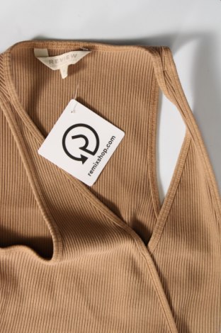 Γυναικείο αμάνικο μπλουζάκι Review, Μέγεθος M, Χρώμα Καφέ, Τιμή 4,78 €