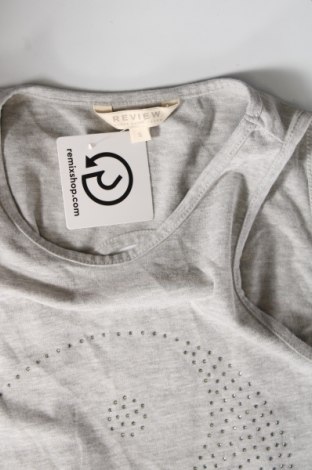 Γυναικείο αμάνικο μπλουζάκι Review, Μέγεθος S, Χρώμα Γκρί, Τιμή 5,53 €
