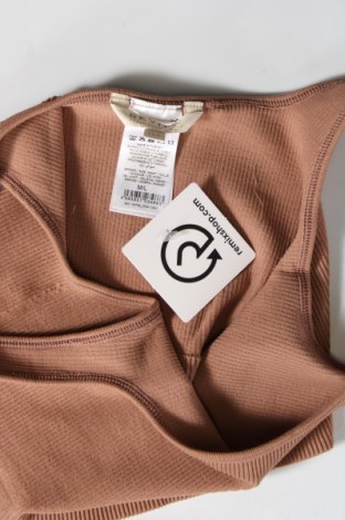 Γυναικείο αμάνικο μπλουζάκι Review, Μέγεθος M, Χρώμα Καφέ, Τιμή 7,03 €