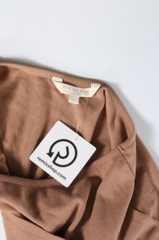 Γυναικείο αμάνικο μπλουζάκι Review, Μέγεθος M, Χρώμα Καφέ, Τιμή 6,43 €