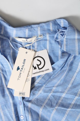Γυναικείο αμάνικο μπλουζάκι Tom Tailor, Μέγεθος M, Χρώμα Μπλέ, Τιμή 14,95 €