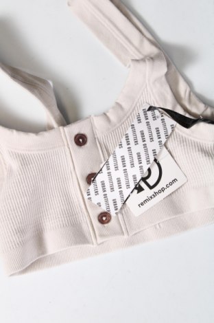 Γυναικείο αμάνικο μπλουζάκι Urban Outfitters, Μέγεθος XS, Χρώμα Λευκό, Τιμή 5,23 €