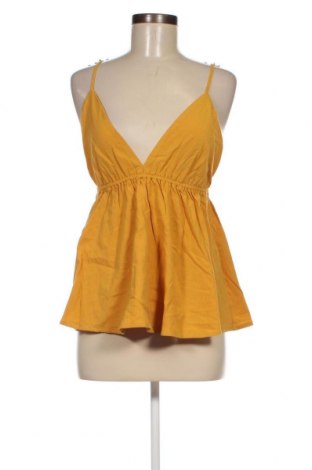 Γυναικείο αμάνικο μπλουζάκι Urban Threads, Μέγεθος XS, Χρώμα Κίτρινο, Τιμή 6,06 €