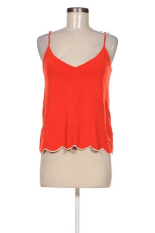 Γυναικείο αμάνικο μπλουζάκι Zara Knitwear, Μέγεθος S, Χρώμα Κόκκινο, Τιμή 3,12 €