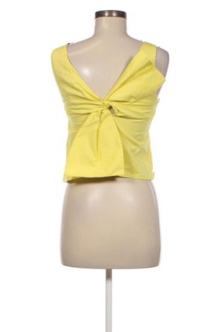 Γυναικείο αμάνικο μπλουζάκι Zara Trafaluc, Μέγεθος XS, Χρώμα Κίτρινο, Τιμή 12,79 €