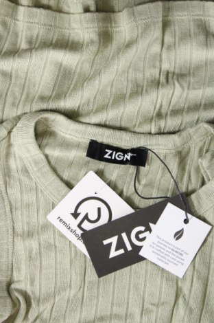 Tricou de damă Zign, Mărime M, Culoare Verde, Preț 16,22 Lei