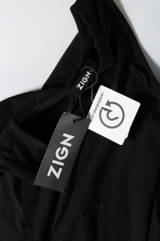 Γυναικείο αμάνικο μπλουζάκι Zign, Μέγεθος S, Χρώμα Μαύρο, Τιμή 5,08 €