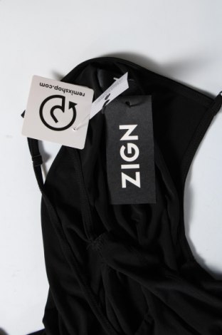 Γυναικείο αμάνικο μπλουζάκι Zign, Μέγεθος S, Χρώμα Μαύρο, Τιμή 5,23 €