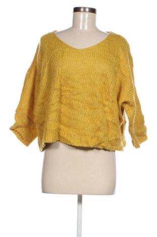 Γυναικείο πουλόβερ, Μέγεθος M, Χρώμα Κίτρινο, Τιμή 2,51 €