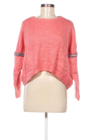 Дамски пуловер, Размер L, Цвят Розов, Цена 4,64 лв.