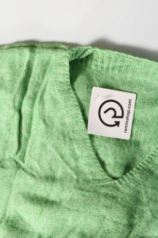 Дамски пуловер, Размер L, Цвят Зелен, Цена 4,64 лв.