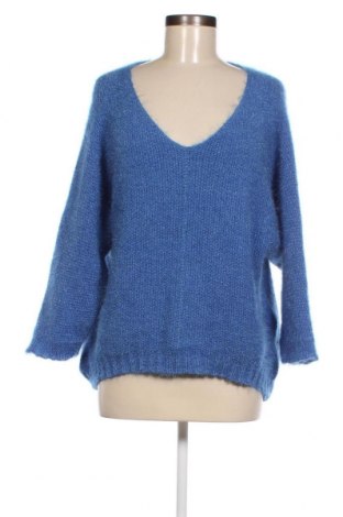 Γυναικείο πουλόβερ, Μέγεθος M, Χρώμα Μπλέ, Τιμή 2,69 €