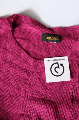 Γυναικείο πουλόβερ Ambria, Μέγεθος L, Χρώμα Ρόζ , Τιμή 5,38 €
