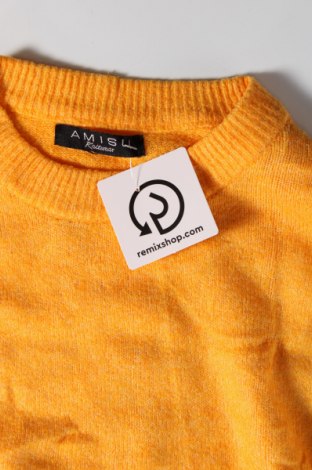 Γυναικείο πουλόβερ Amisu, Μέγεθος L, Χρώμα Κίτρινο, Τιμή 2,33 €