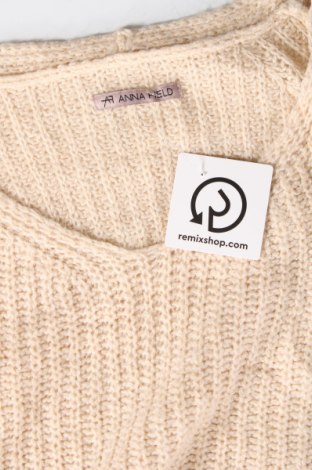 Дамски пуловер Anna Field, Размер M, Цвят Бежов, Цена 8,70 лв.