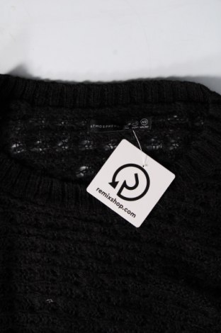 Дамски пуловер Atmosphere, Размер M, Цвят Черен, Цена 4,35 лв.