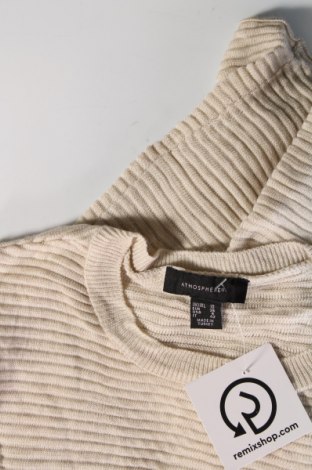 Дамски пуловер Atmosphere, Размер M, Цвят Бежов, Цена 4,35 лв.