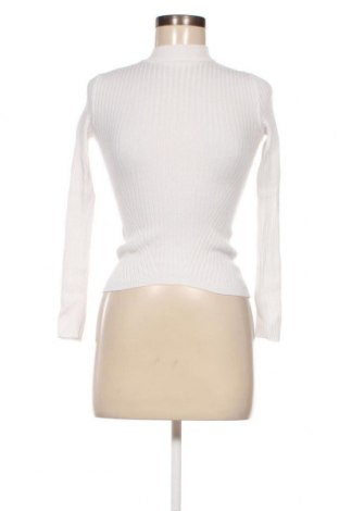 Дамски пуловер Bershka, Размер XS, Цвят Бял, Цена 24,65 лв.