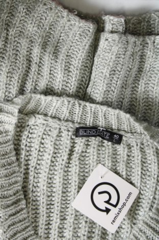 Дамски пуловер Blind Date, Размер L, Цвят Зелен, Цена 4,06 лв.