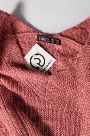 Дамски пуловер Blind Date, Размер XS, Цвят Пепел от рози, Цена 4,35 лв.