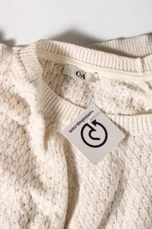 Γυναικείο πουλόβερ C&A, Μέγεθος M, Χρώμα  Μπέζ, Τιμή 2,33 €