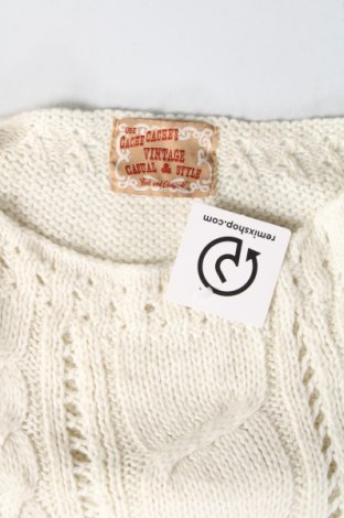 Дамски пуловер Cache Cache, Размер M, Цвят Бял, Цена 4,06 лв.