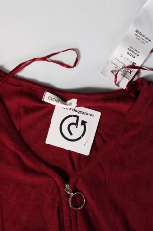 Дамски пуловер Cache Cache, Размер XS, Цвят Червен, Цена 13,80 лв.