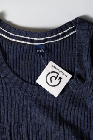 Дамски пуловер Cecil, Размер S, Цвят Син, Цена 4,64 лв.