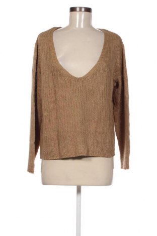 Γυναικείο πουλόβερ Easy Wear, Μέγεθος L, Χρώμα Καφέ, Τιμή 2,33 €