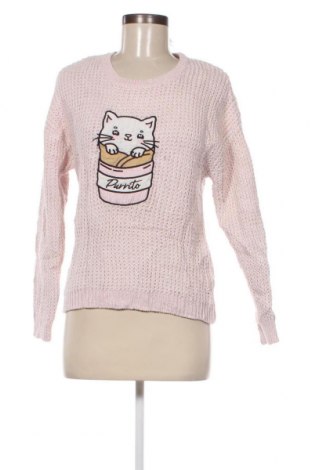 Дамски пуловер Fb Sister, Размер XL, Цвят Розов, Цена 10,15 лв.