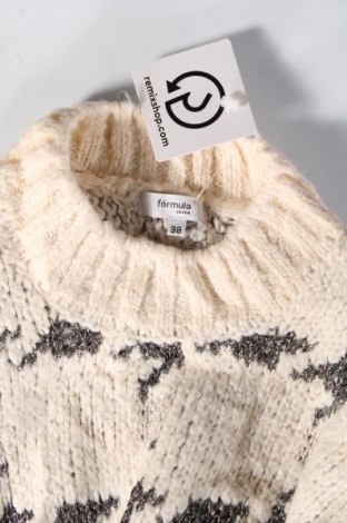 Γυναικείο πουλόβερ Formula, Μέγεθος M, Χρώμα Εκρού, Τιμή 2,51 €