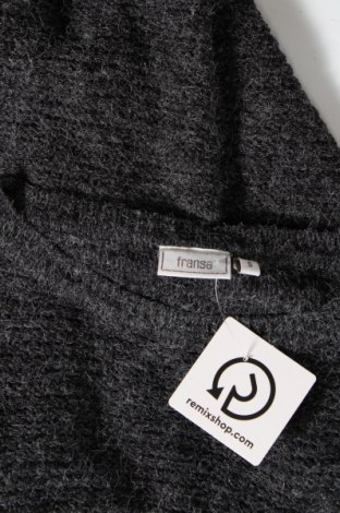 Дамски пуловер Fransa, Размер S, Цвят Сив, Цена 9,28 лв.