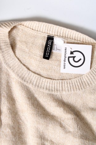 Γυναικείο πουλόβερ H&M Divided, Μέγεθος L, Χρώμα  Μπέζ, Τιμή 2,33 €