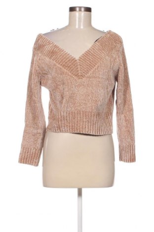 Дамски пуловер H&M Divided, Размер L, Цвят Бежов, Цена 4,64 лв.