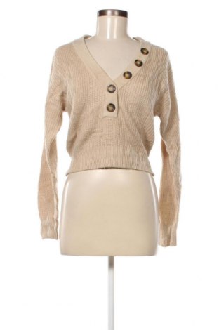 Γυναικείο πουλόβερ H&M Divided, Μέγεθος XS, Χρώμα  Μπέζ, Τιμή 3,77 €