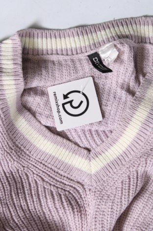 Дамски пуловер H&M Divided, Размер L, Цвят Лилав, Цена 4,35 лв.