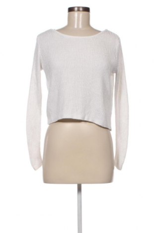 Дамски пуловер H&M Divided, Размер XS, Цвят Бял, Цена 10,15 лв.