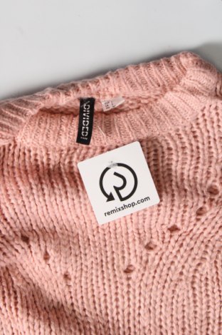 Дамски пуловер H&M Divided, Размер S, Цвят Розов, Цена 4,35 лв.
