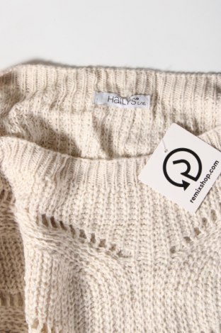 Дамски пуловер Haily`s, Размер L, Цвят Бежов, Цена 4,64 лв.