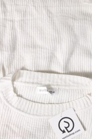 Дамски пуловер Impression, Размер M, Цвят Бял, Цена 9,60 лв.