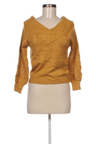 Дамски пуловер Jacqueline De Yong, Размер XS, Цвят Жълт, Цена 4,35 лв.