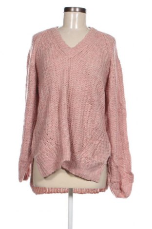 Дамски пуловер Jbc, Размер L, Цвят Розов, Цена 4,35 лв.