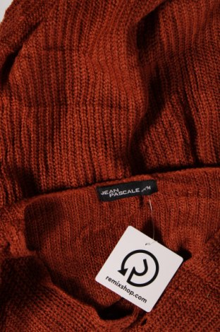 Дамски пуловер Jean Pascale, Размер M, Цвят Кафяв, Цена 4,35 лв.