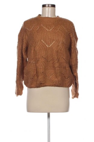 Дамски пуловер Jean Pascale, Размер M, Цвят Кафяв, Цена 7,25 лв.
